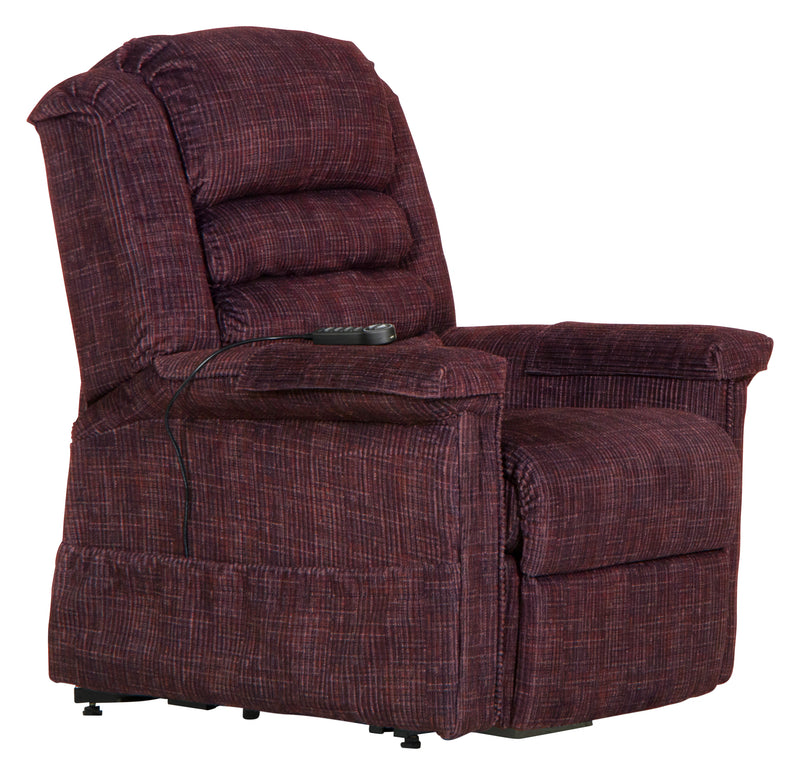 Soother Power Lift Full Lay-Out Recliner w/Heat & Massage - Sims Furniture