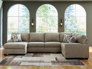 Newellen Sleeper Sectional with Chaise - Sims Furniture