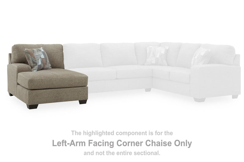 Newellen Sectional with Double Chaise - Sims Furniture