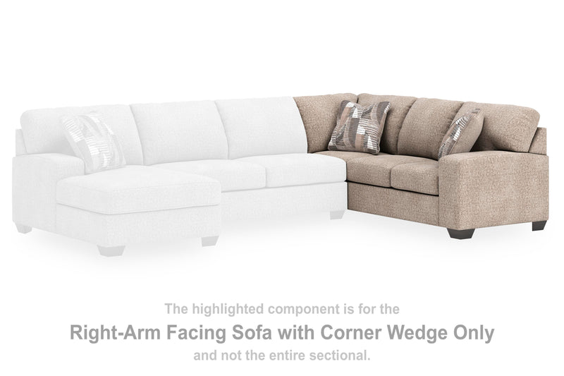 Newellen Sectional with Chaise - Sims Furniture