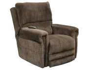 Warner Power Headrest w/Lumbar Power Lay Flat Recliner - Sims Furniture