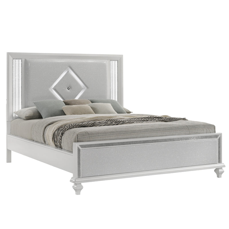 STARDUST California King WK SIDE RAILS-WHITE
