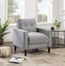 Bowen Upholstered Track Arms Tufted Chair image