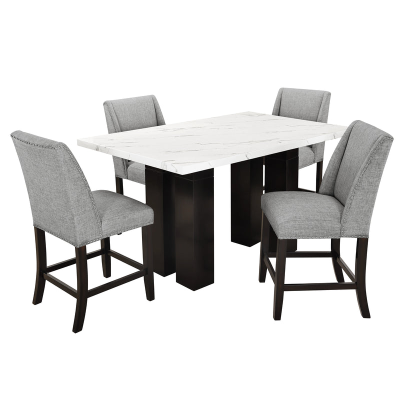 Faust Counter Chair (2 Per Carton)-Gray