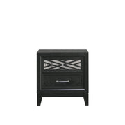 Obsidian Nightstand-Black