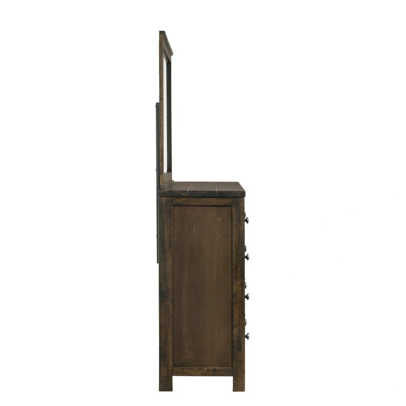 Blue Ridge Mirror-Rustic Gray