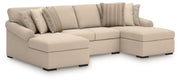LadyMae Sectional with Chaise - Sims Furniture