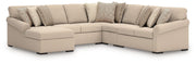 LadyMae Sectional with Chaise - Sims Furniture