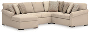 LadyMae Sectional with Chaise - Sims Furniture