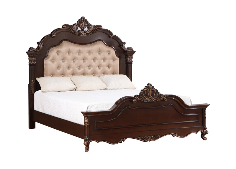 CONSTANTINE Eastern King-California King EK/WK HEADBOARD-CHERRY