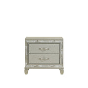Radiance Nightstand-Silver