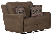 Calvin Power Reclining Loveseat - Sims Furniture