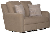 Calvin Power Reclining Loveseat - Sims Furniture