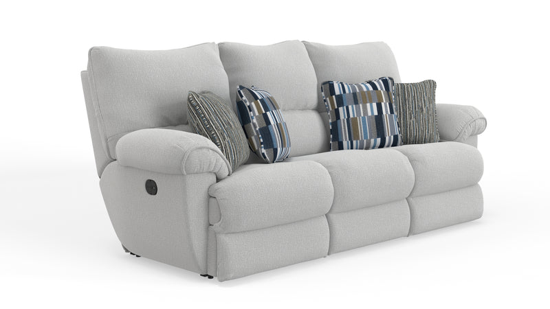 Lenny Power Lay Flat Reclining Sofa - Sims Furniture