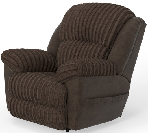 Shaggy Power Lay Flat Recliner w/Zero Gravity - Sims Furniture