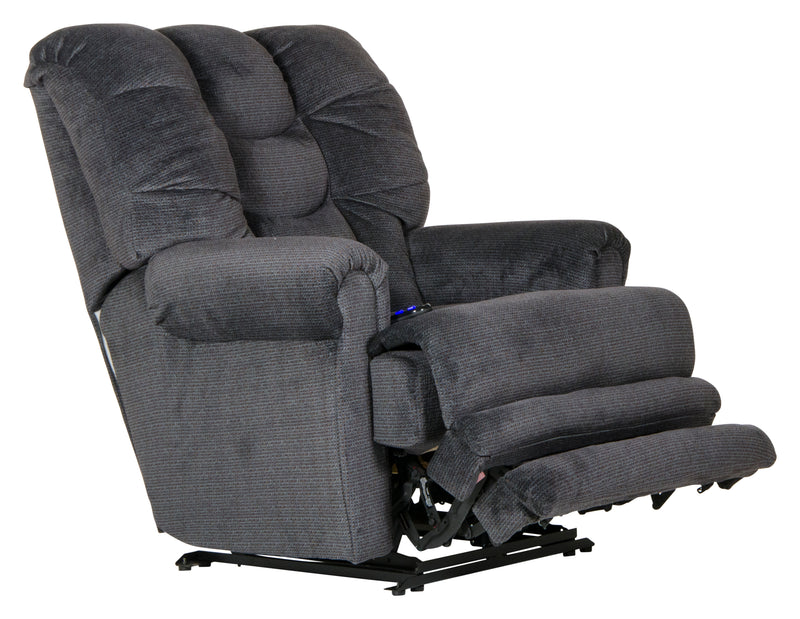 Malone Power "Lay Flat" Recliner w/Ext Otto - Sims Furniture