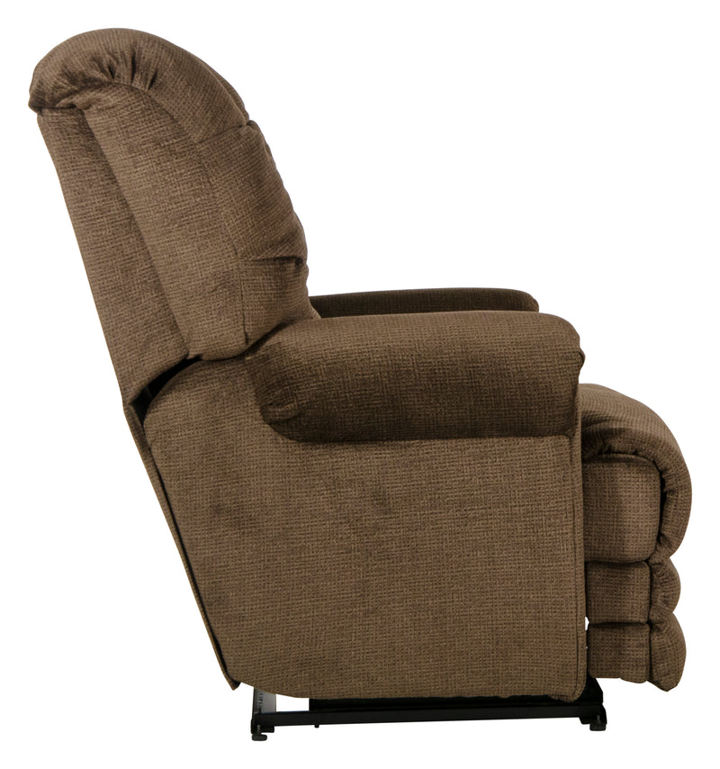 Malone Power "Lay Flat" Recliner w/Ext Otto - Sims Furniture