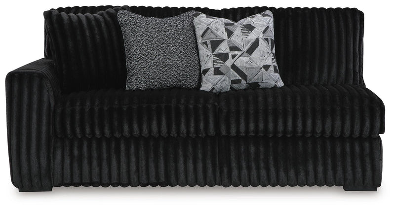 Midnight-Madness Sectional Sofa with Chaise