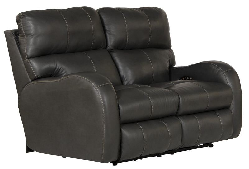 Angelo Power Headrest Power LayFlat Reclining Loveseat - Sims Furniture