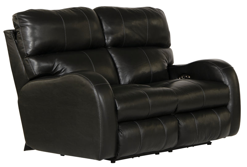 Angelo Power Headrest Power LayFlat Reclining Loveseat - Sims Furniture