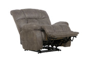 Dawkins Power Lay Flat Recl w/Oversize Xtra Comfort Ottoman - Sims Furniture