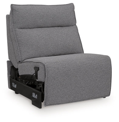 Modmax Reclining Sectional with Audio Console - Sims Furniture