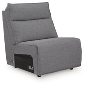 Modmax Reclining Sectional with Audio Console - Sims Furniture