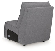 Modmax Reclining Sectional with Audio Console - Sims Furniture