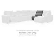 Modmax Reclining Sectional with Audio Console - Sims Furniture