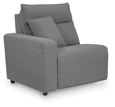 Modmax Reclining Sectional with Audio Console - Sims Furniture