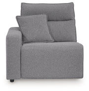 Modmax Reclining Sectional with Audio Console - Sims Furniture