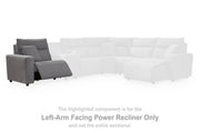 Modmax Reclining Sectional with Audio Console - Sims Furniture