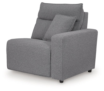 Modmax Reclining Sectional with Audio Console - Sims Furniture