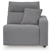 Modmax Reclining Sectional with Audio Console - Sims Furniture
