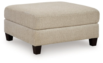 Steelwater Retreat Oversized Accent Ottoman - Sims Furniture
