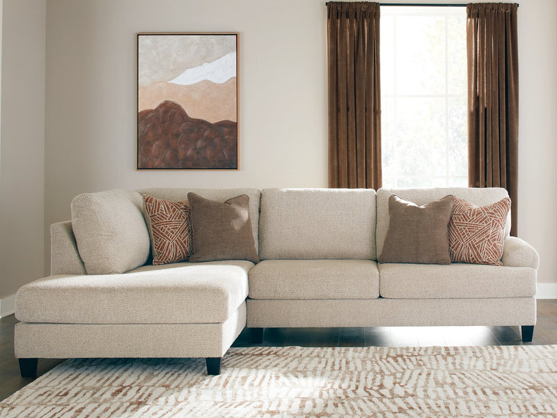 Steelwater Retreat Sectional with Chaise - Sims Furniture