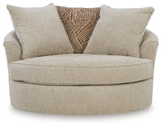 Steelwater Retreat Oversized Swivel Accent Chair - Sims Furniture