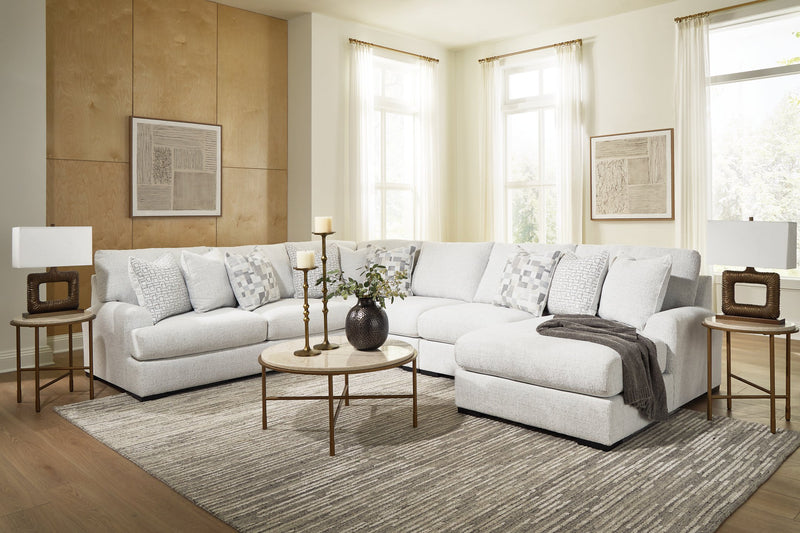 Misty-Lakes Sectional with Chaise - Sims Furniture