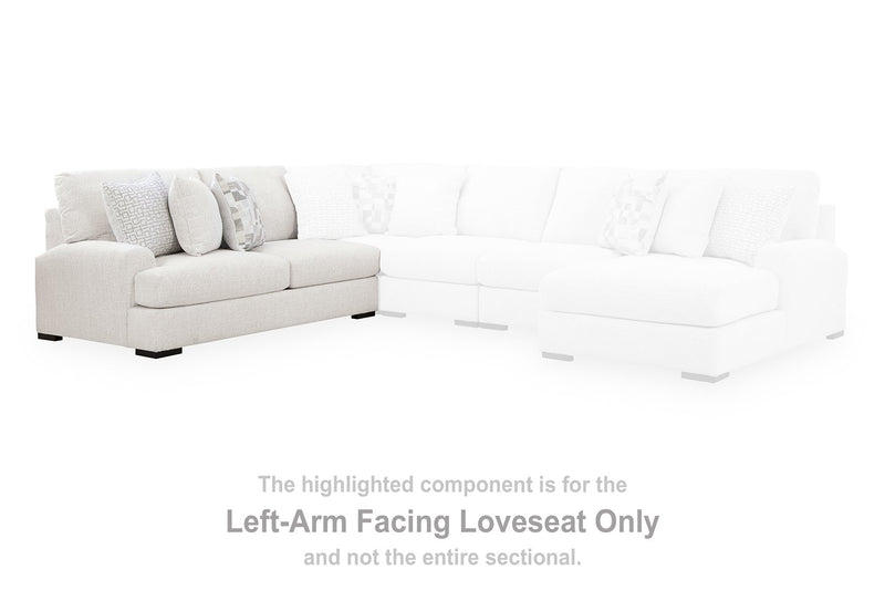 Misty-Lakes Sectional with Chaise - Sims Furniture