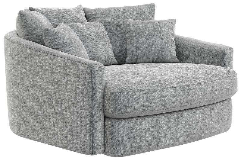 Matty Round Accent Cuddle Chaise - Sims Furniture