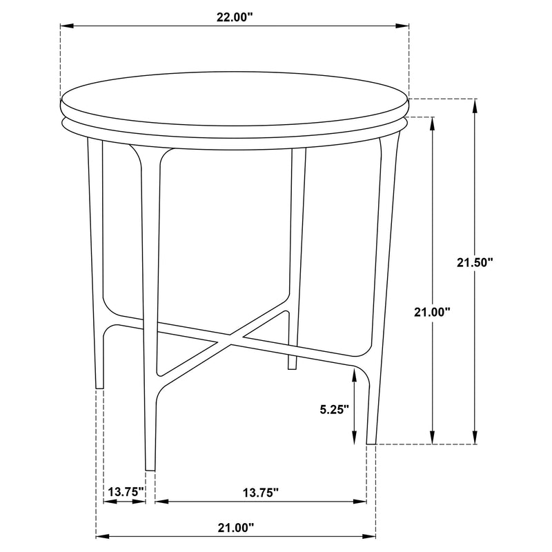 Hermas End Table