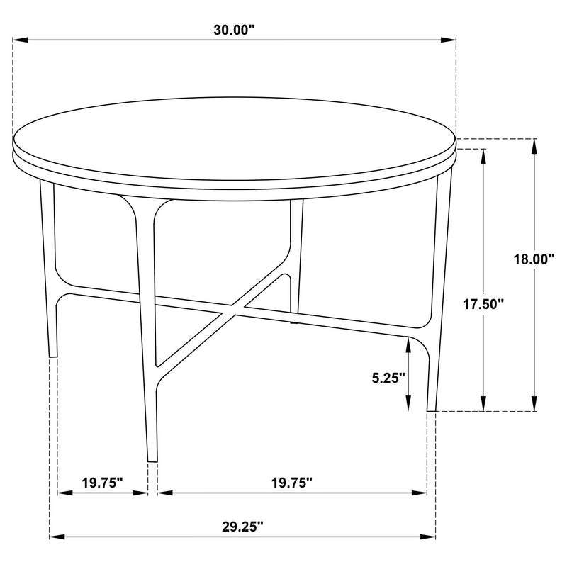 Hermas Coffee Table Set