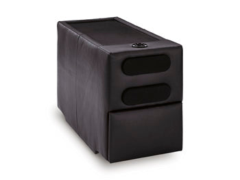 Modmax II Sectional Loveseat with Audio Console - Sims Furniture