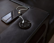 Modmax II Sectional with Chaise and Audio Consoles - Sims Furniture