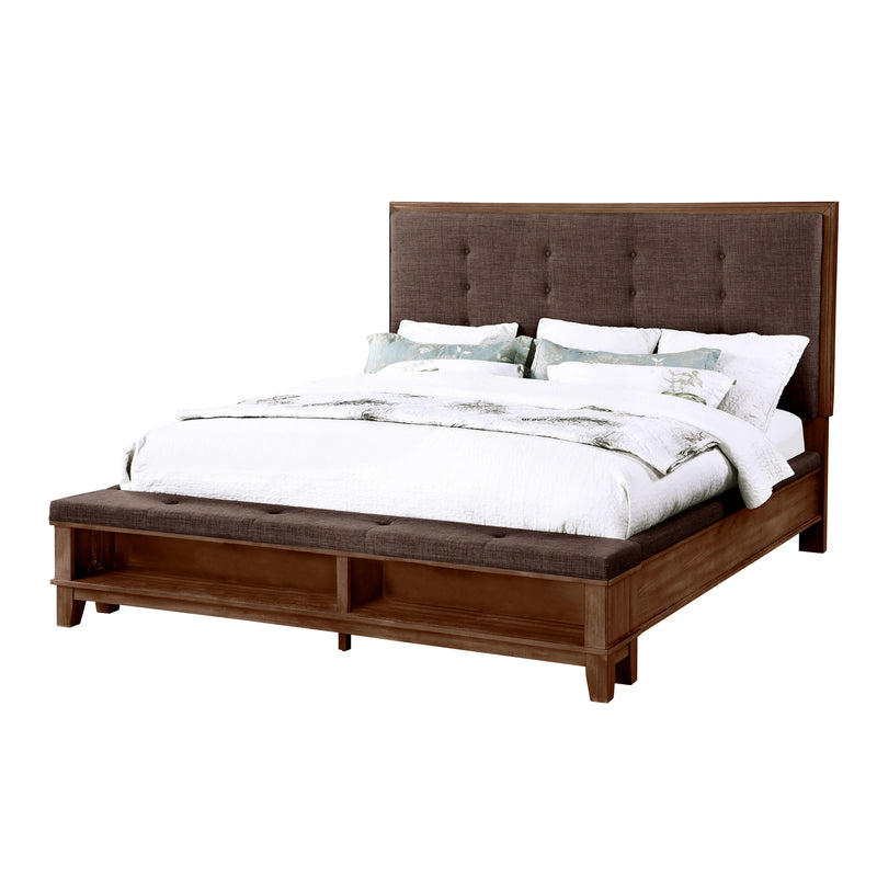 CAGNEY Eastern King-California King K HEADBOARD - CHESTNUT