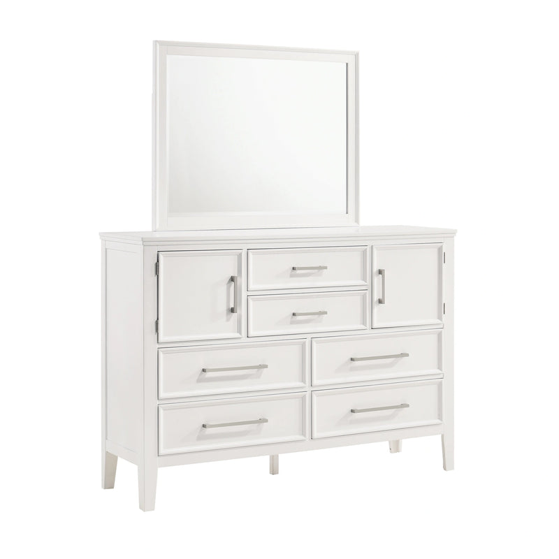 Andover Mirror-White