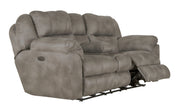 Ferrington Power Headrest w/ Lumbar Power Lay Flat Reclining Loveseat - Sims Furniture