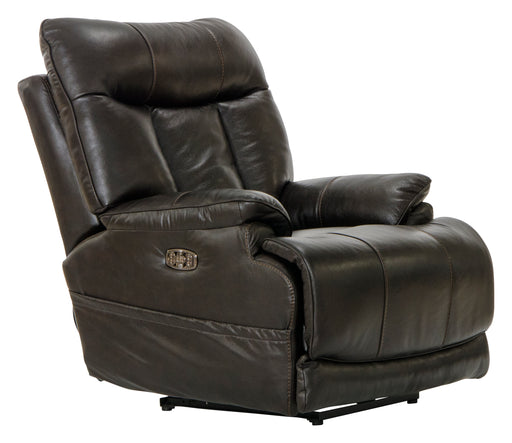 Naples Pwr Headrest w/Lumbar Pwr Lay Flat Recliner w/Ext Ottoman - Sims Furniture