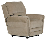 Warner Power Headrest w/Lumbar Power Lay Flat Recliner - Sims Furniture