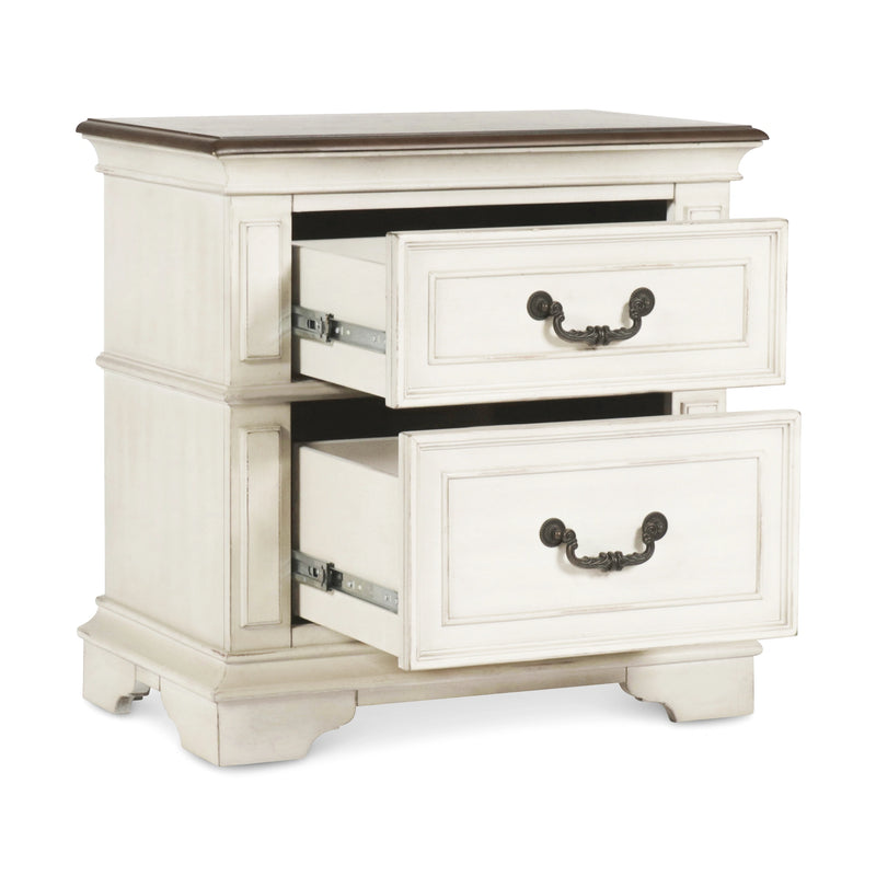 Anastasia Nightstand - Ant. White